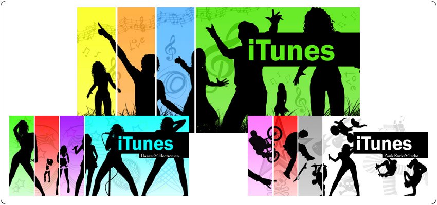 iTunes pauseskærm
