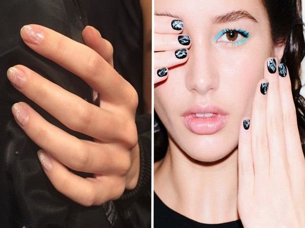 Abstrakt manicure - sommer trend-2016