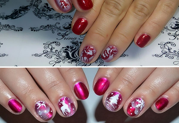 Aerografi: Ideen til en festlig manicure