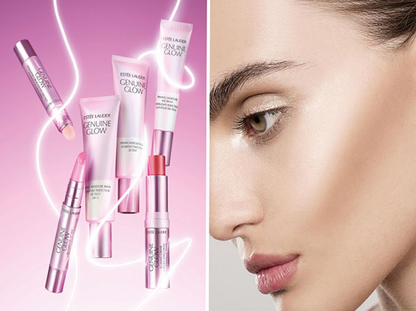 To i ét: den eksklusive kosmetiske linje Estée Lauder Genuine Glow