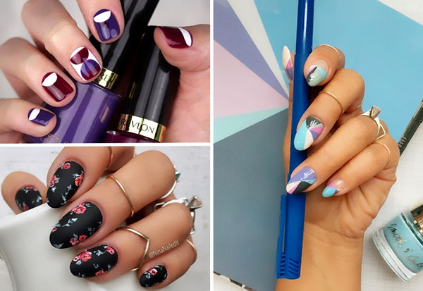 Creative Manicure med dine hænder: Top-4 stilfulde designs fra Instagram
