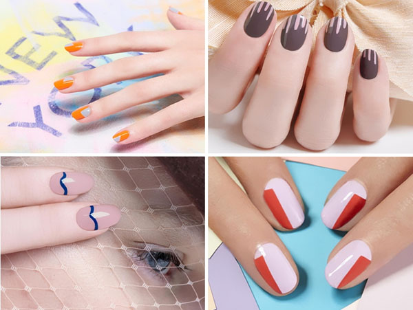 Creative Manicure med dine hænder: Top-4 stilfulde designs fra Instagram