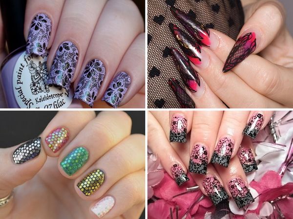 Lace Nail Art: En romantisk trend i manicure