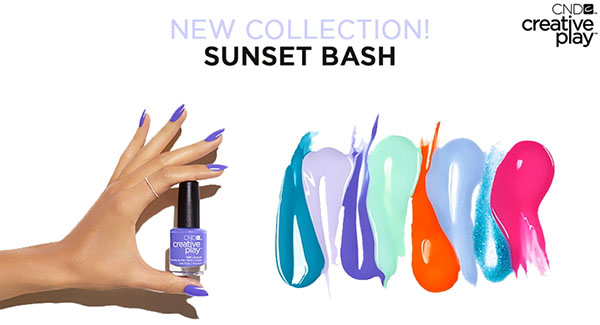 Summer eksplosion fra CND: lakker Creative Play Sunset Bash