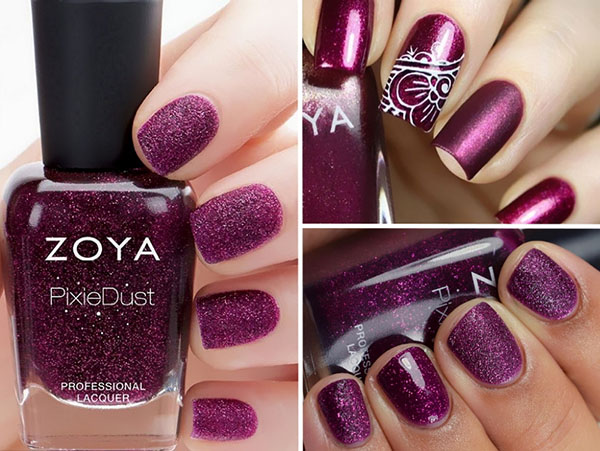 Det bedste nytårs neglelak med lak Zoya Enchanted