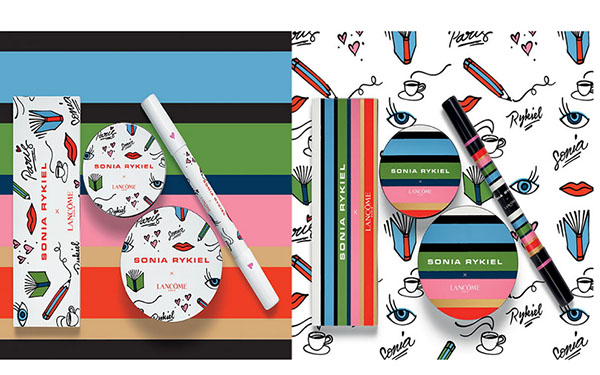 Den magiske af de parisiske tegn: den dekorative samling af Sonia Rykiel x Lancôme