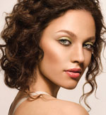 Make-up for øjnene: brun, grøn, blå