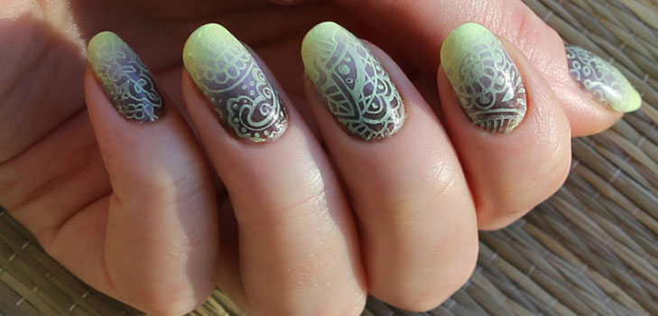 Manicure mehendi - sommer trend-2016