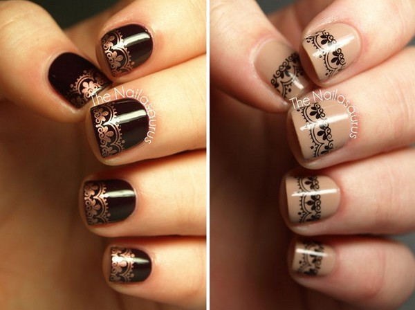 Manicure mehendi - sommer trend-2016