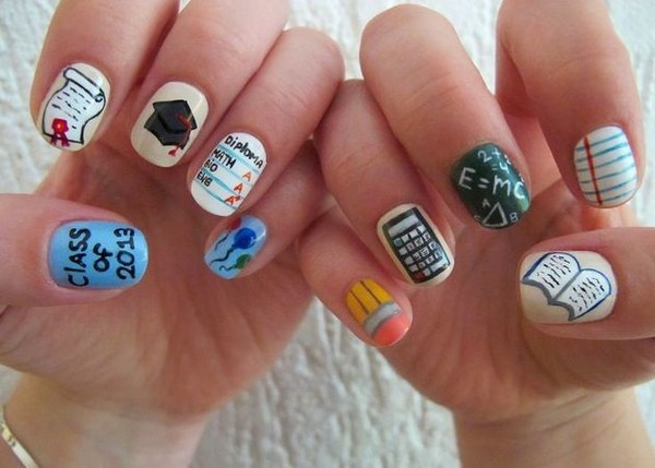 Hvad manicure at lave i skolen den 1. september et billede. Manicure ideer til vidensdag for elever af 9. og 11. klasse