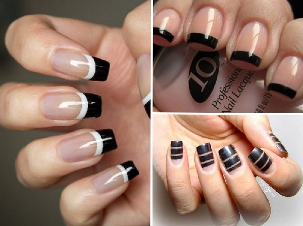 Manicure total black - efterår trend-2016