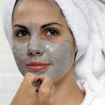 Masker lavet af ler til ansigt