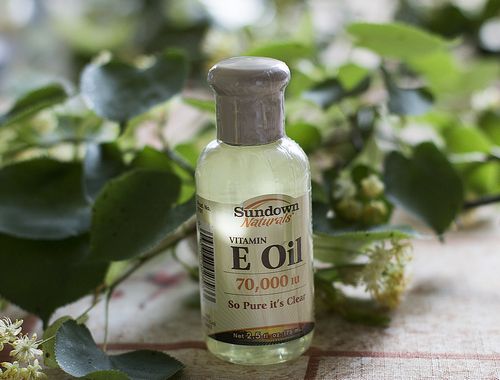 God sammen med E-vitamin