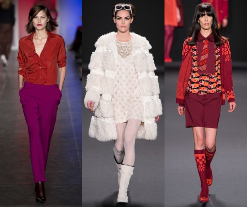 Moderigtige farver i efteråret-vinter 2014 tøj: billeder af de mest fashionable nuancer i 2014