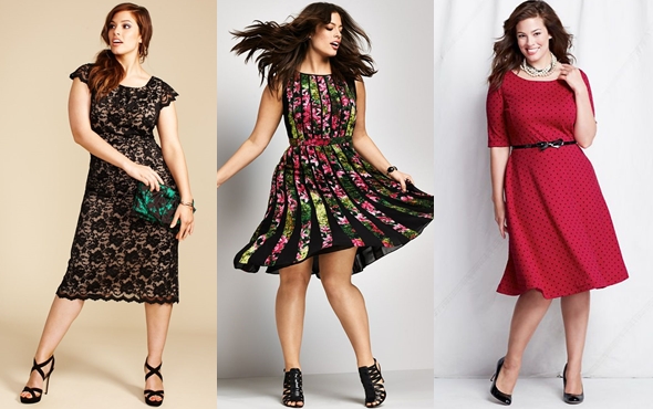 Fashion kjoler til fulde damer