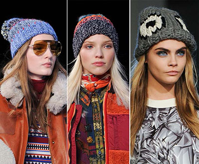 Trendmaterialer til nye hatte af den nye sæson 2014-2015