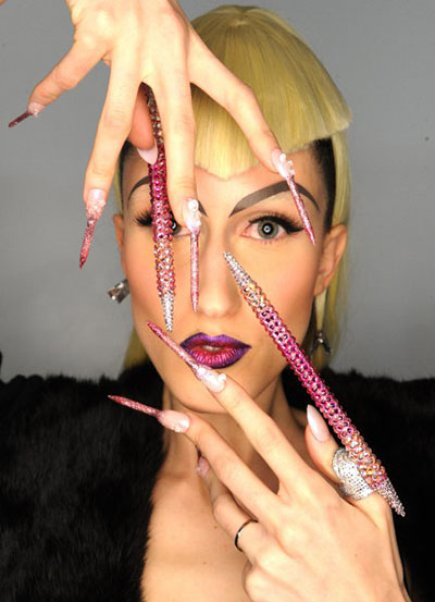Stilfuld manicure denne sæson er chokerende offentligheden