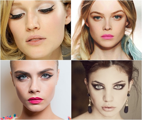Fashion makeup til eksamen 2013