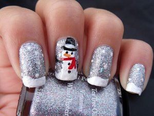 Nytår manicure 2013 Nytår manicure 2013