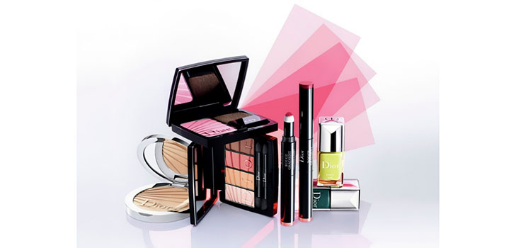 Uhyggelig gradient i den dekorative samling af Dior Color Gradation