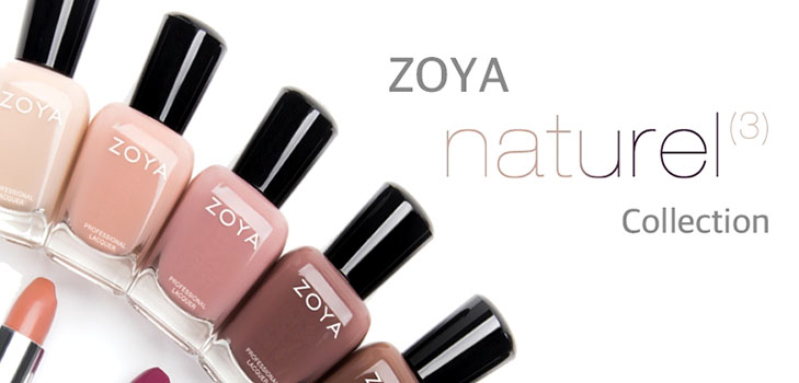 Pastel manikyr af Zoya: en samling af lakker Naturel 3 Spring 2017
