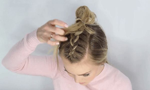 Frisør til det nye år af Firecracker af egne hænder - mode ideer til kort, medium, langt hår, foto