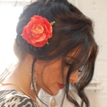 Frisurer med blomster 2013