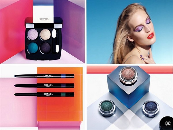 Daggry i Californien: Forårskollektion af makeup Chanel