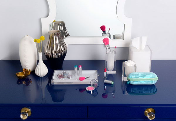 Rose, azurblå og fløde: Clinique + Jonathan Adler 2017 makeup kollektion