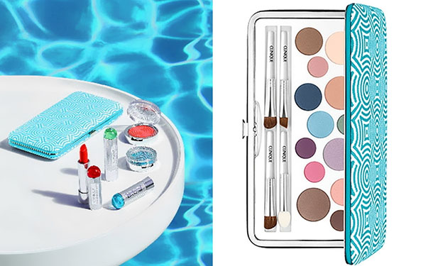 Rose, azurblå og fløde: Clinique + Jonathan Adler 2017 makeup kollektion
