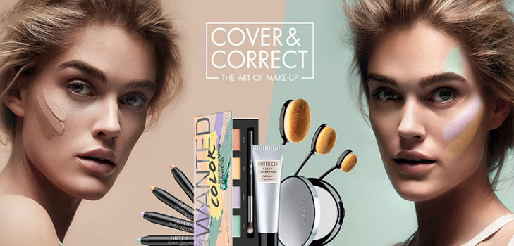 Hemmeligheden om perfekt hud: En samling af make-up Artdeco Cover & Correct