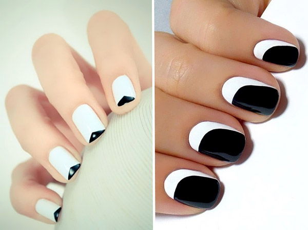 Stilfuld minimalisme: en monokrom manikyr - trend-2016