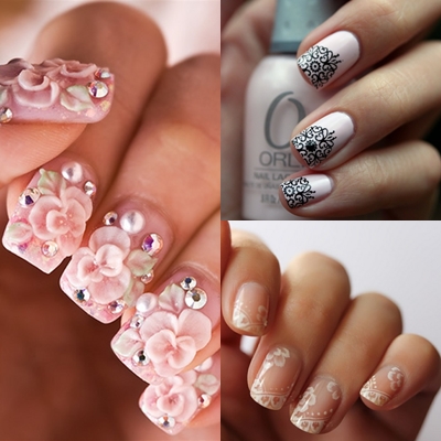 Bryllup manicure 2013