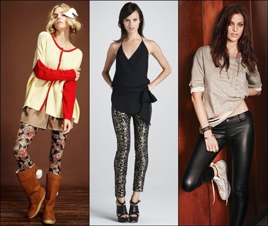 Lærdomme af stil: hvad skal man have på leggings om efteråret