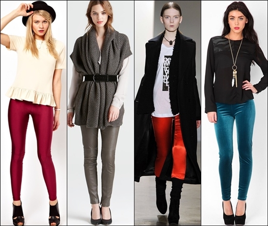Lærdomme af stil: hvad skal man have på leggings om efteråret
