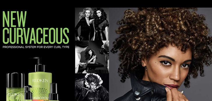 Bølgete revolution: Nye varer til krøllede ringlets Redken Curvaceous