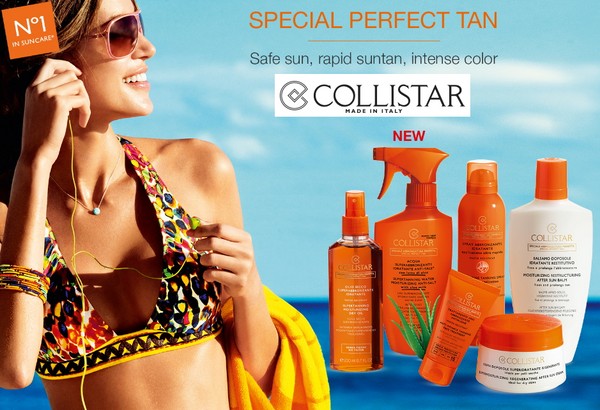 Solskoldning uden skade: "strand" nyheder Collistar Sun Tan