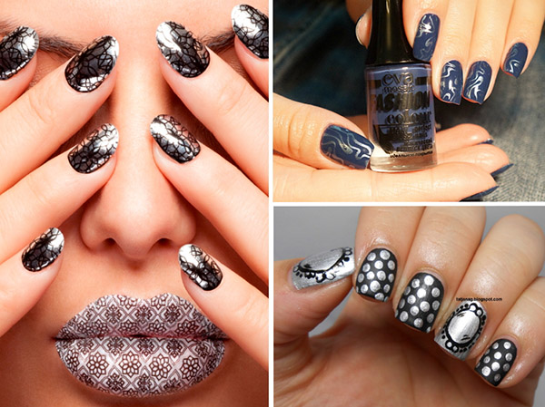 "Mirror" manicure - efterårsmodel-2016