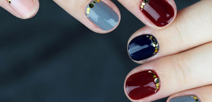 Vinter, farvel: foråret fransk manicure-2017