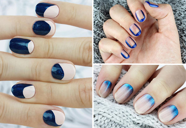 Vinter, farvel: foråret fransk manicure-2017