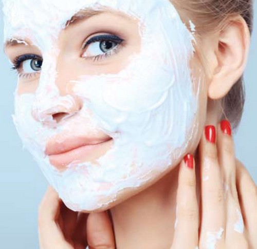 Vintermaske med olivenolie