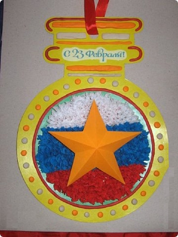 Applique den 23. februar, egne hænder