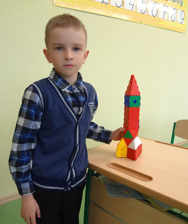 Kosmonautics Day i skolen