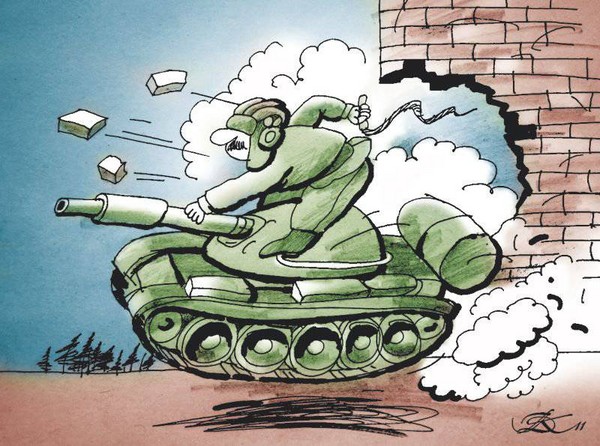 Tankmandens dag i 2016 i Rusland og Ukraine - Tillykke med vers og prosa