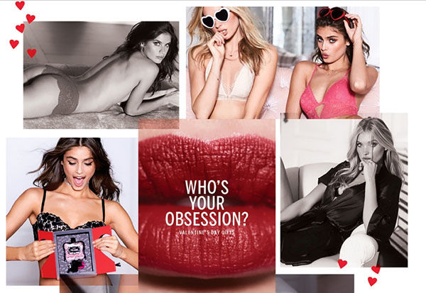 Til de smukkeste: Victoria's Secret Valentine's 2017 dameundertøj