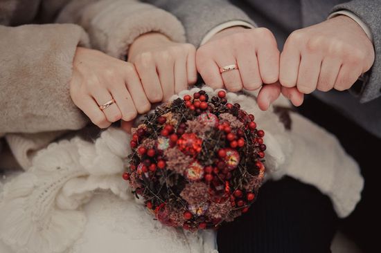 Idéer til bryllupsfotografering om vinteren