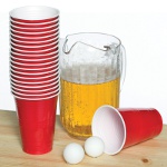 Spil med alkohol til festen: øl pong Spil med alkohol til festen: øl pong