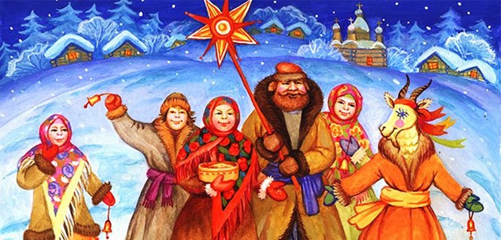 Sådan skal du være god til jul den 6. og 7. januar og det gamle nytår, hvad du skal sige - digte, sange, ritualer, kostumer