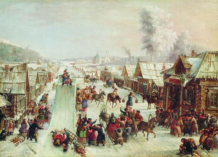 Hvordan man tegner Shrovetide? Tegn en forårsferie med børnene