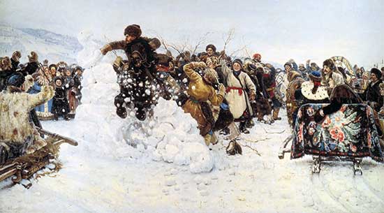 Hvordan man tegner Shrovetide? Tegn en forårsferie med børnene